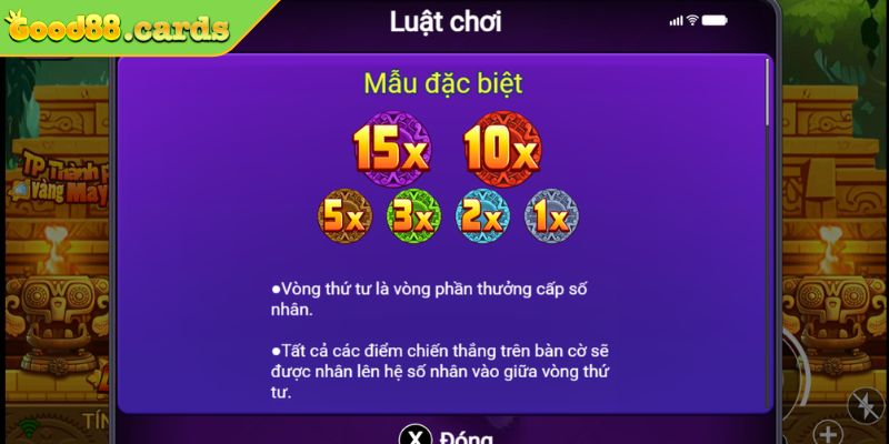 Thành phố vàng Maya Good88 tìm kiếm kho báu ẩn giấu 3 Các tính năng đặc biệt